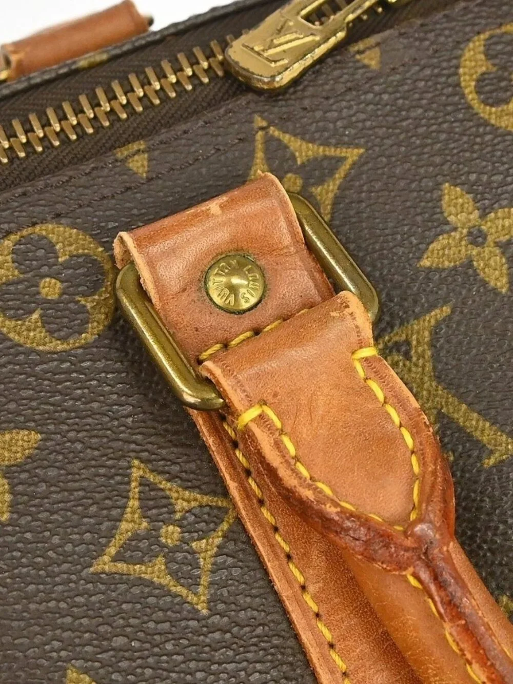 LOUIS VUITTON KEEPALL 45 DUFFLE HANDBAG MONOGRAM M41428
